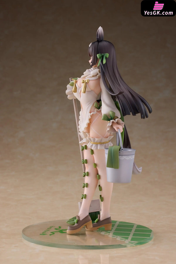 Original Interracial Maid Outfit Hippo Little Green Statue - Magi Arts Studio [Pre-Order] Design