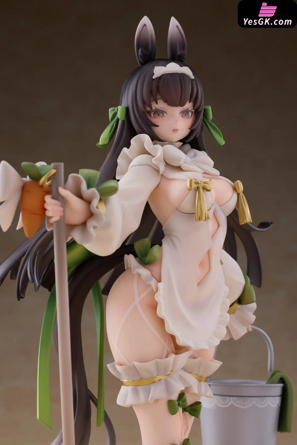 Original Interracial Maid Outfit Hippo Little Green Statue - Magi Arts Studio [Pre-Order] Design