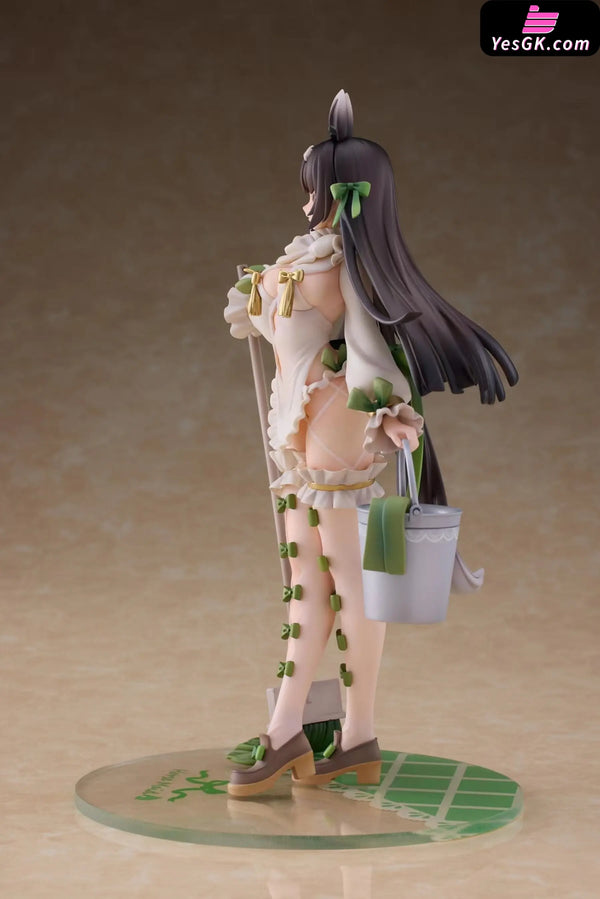 Original Interracial Maid Outfit Hippo Little Green Statue - Magi Arts Studio [Pre-Order] Design