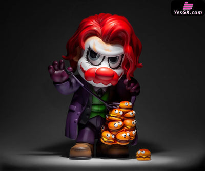 Original LEON WHY SO HUNGRY JOKER Hamburger FP043 (Licensed) Statue - Fools Paradise Studio [Pre-Order Closed] Full