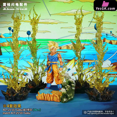 Original Lightning Pillar Special Effect Accessories GK Statue - JacksDo Studio [Pre-Order] Original