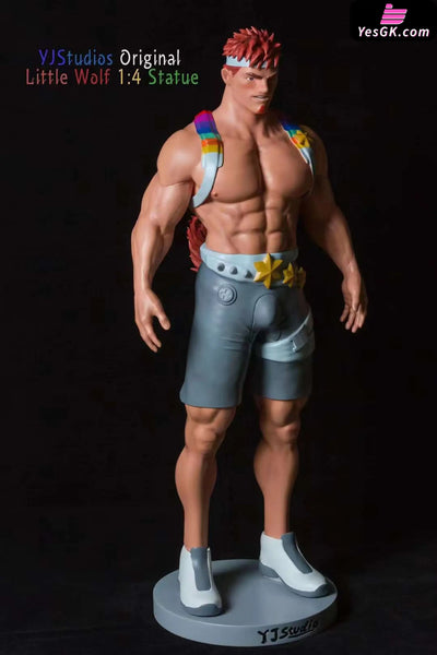 Original Limited Edition Little Wolf Statue - Yj Studio [Pre-Order]