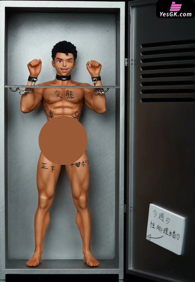 Original Lockers Series #2 Black Skin GUANG Statue (Licensed) - BDSM Studio [In-Stock] - Full Payment - Original Design