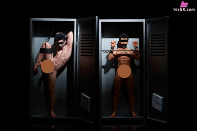 Original Lockers Series #2 Black Skin GUANG Statue (Licensed) - BDSM Studio [In-Stock] - Full Payment - Original Design