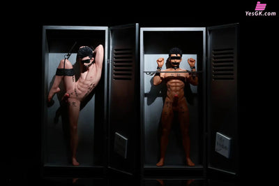 Original Lockers Series #2 Black Skin GUANG Statue (Licensed) - BDSM Studio [In-Stock] - Full Payment - Original Design