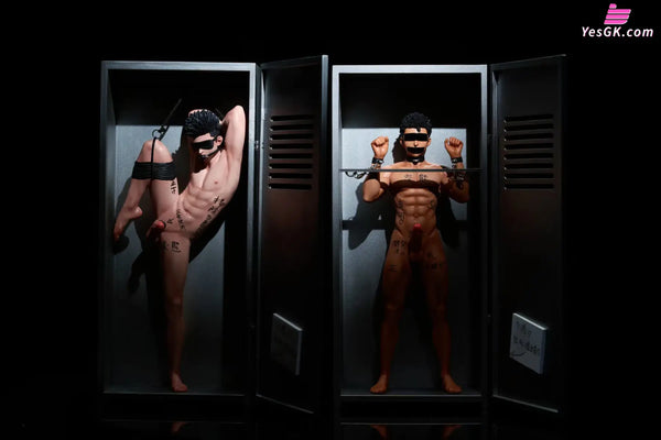 Original Lockers Series #2 Black Skin GUANG Statue (Licensed) - BDSM Studio [In-Stock] - Full Payment - Original Design
