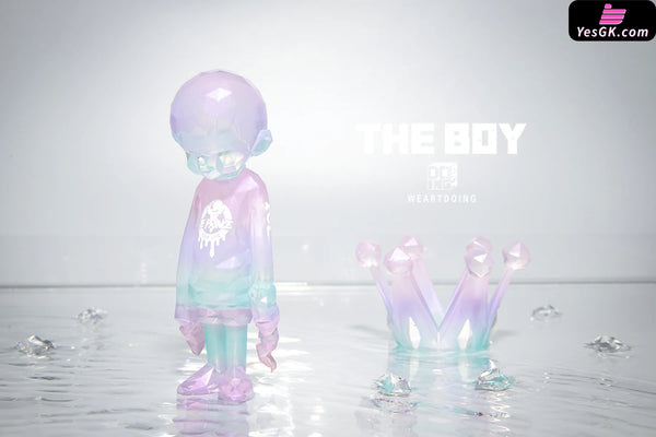 Original LOWPOLY Series The Boy Galaxy & Aurora Art Toys - WeArtDoing Studio [In-Stock] Original Design