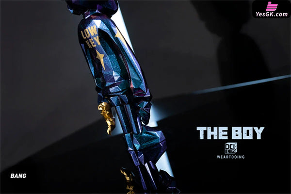 Original LOWPOLY Series The Boy Galaxy & Aurora Art Toys - WeArtDoing Studio [In-Stock] Original Design