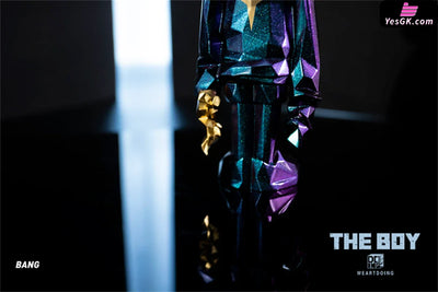 Original LOWPOLY Series The Boy Galaxy & Aurora Art Toys - WeArtDoing Studio [In-Stock] Original Design
