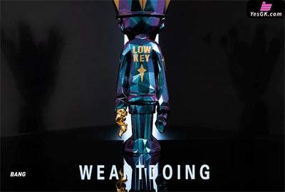 Original LOWPOLY Series The Boy Galaxy & Aurora Art Toys - WeArtDoing Studio [In-Stock] Original Design