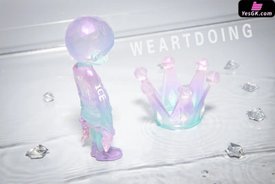Original LOWPOLY Series The Boy Galaxy & Aurora Art Toys - WeArtDoing Studio [In-Stock] Original Design