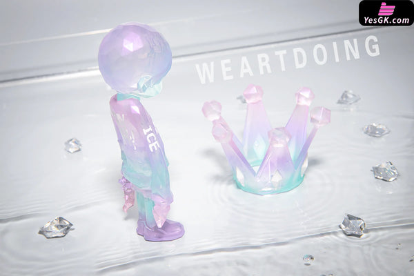 Original LOWPOLY Series The Boy Galaxy & Aurora Art Toys - WeArtDoing Studio [In-Stock] Original Design