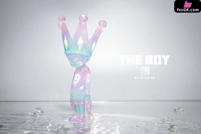 Original LOWPOLY Series The Boy Galaxy & Aurora Art Toys - WeArtDoing Studio [In-Stock] Original Design