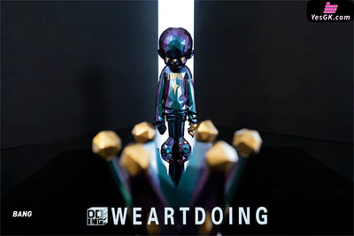 Original LOWPOLY Series The Boy Galaxy & Aurora Art Toys - WeArtDoing Studio [In-Stock] Original Design