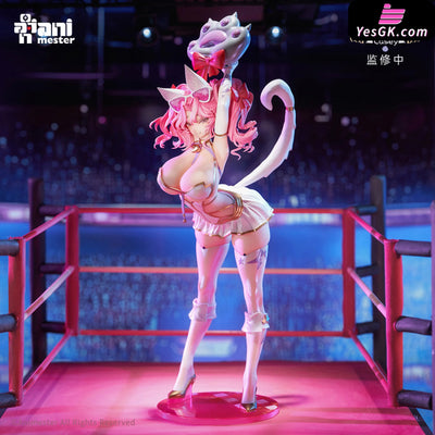 Original Mianmian Meow Wrestler Cathy (Licensed) Statue - Animester Studio [Pre-Order] Design