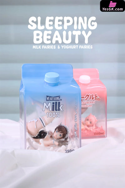 Original Milk Fairies Resin Statue - WeArtDoing Studio [Pre-Order] Original Design