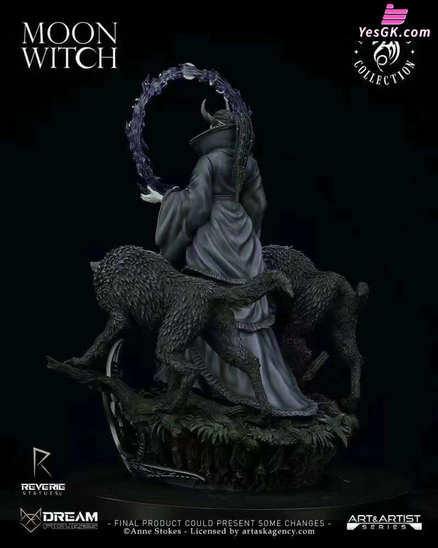 Original Moon Witch Statue - Dream Figures & Anne Stokes Studio [Pre-Order]