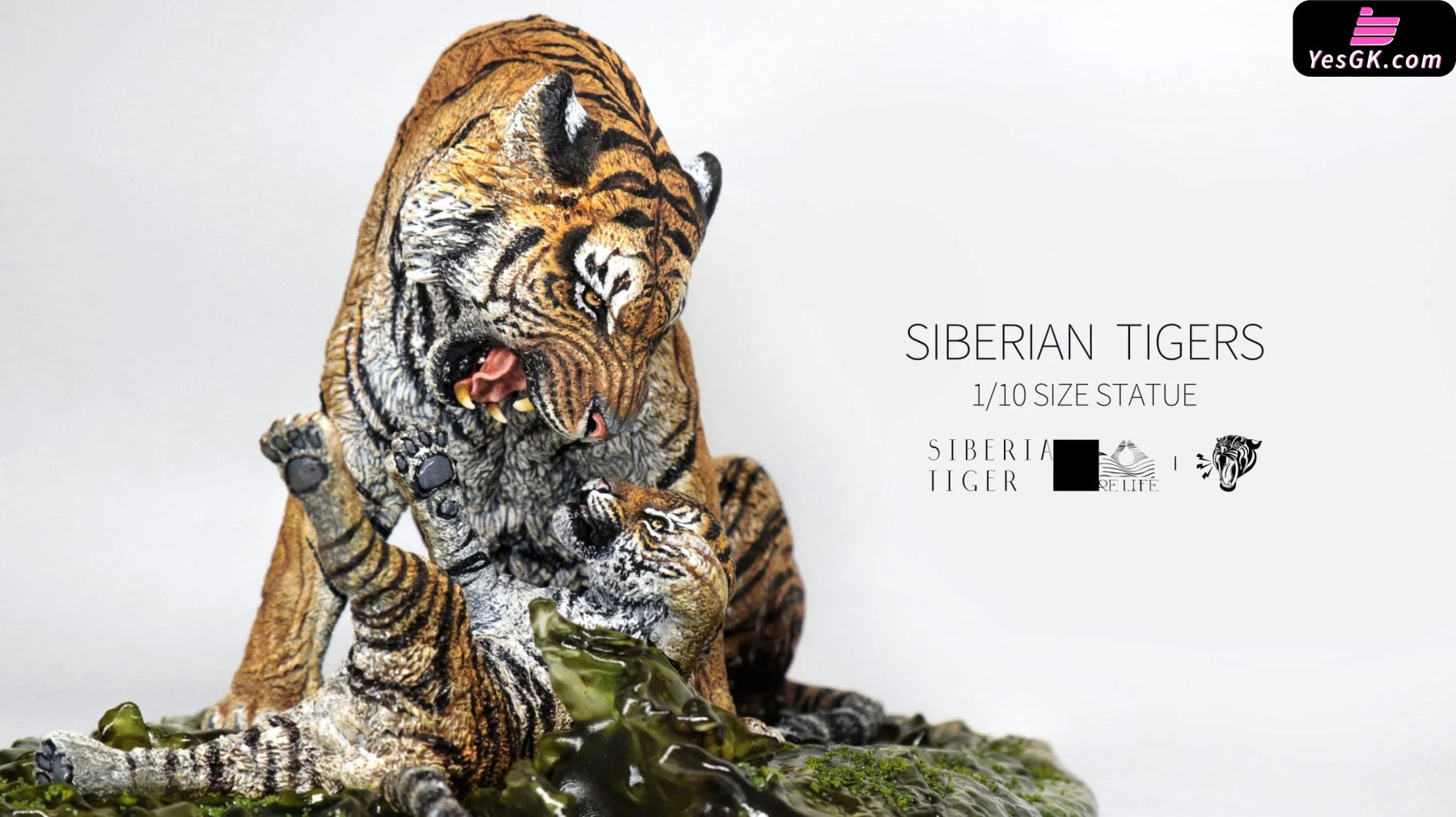 Original Mother’s Love Siberian Tiger Statue - Relife Studio [Pre-Order] Design