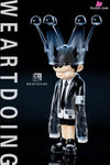 Original Naughty Boy Series The Boy-Grow up-White & The Boy-Grow up-Black Art Toys - WeArtDoing Studio [In-Stock]