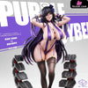 Original No.1 Purple Cyber Statue - Cast Design Studio