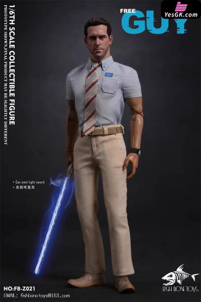 Original NO: FB-Z021 Out of control NPC FREE GUY 1/6 scale action figure - FISHBONETOYS Studio [Pre-Order Closed]