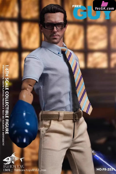 Original NO: FB-Z021 Out of control NPC FREE GUY 1/6 scale action figure - FISHBONETOYS Studio [Pre-Order Closed]