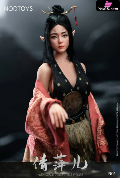 Original NOD-N01:1/6 Silicone Mobile Doll Fox Fairy Qianping’er Action Figure - NODTOY Studio [Pre-Order Closed]