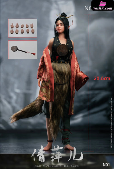 Original NOD-N01:1/6 Silicone Mobile Doll Fox Fairy Qianping’er Action Figure - NODTOY Studio [Pre-Order Closed]