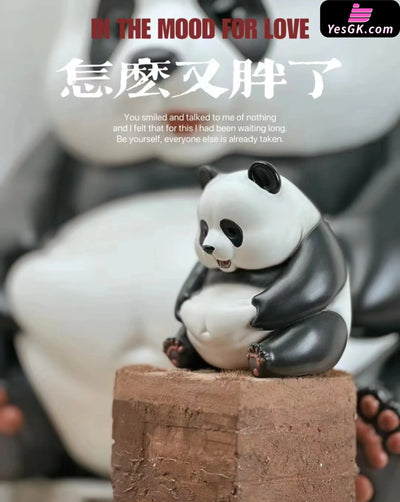 Original Panda Weight Loss Diary #1 Pinch the belly Statue - Natural Science Book Studio [In-Stock] - Full Payment