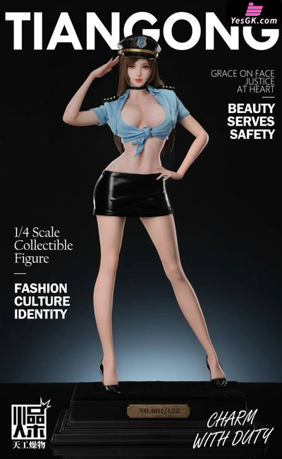Original Policewoman 2.0 1/4 Statue (Licensed) - TGZW Studio [Pre-Order Closed] - Original Design