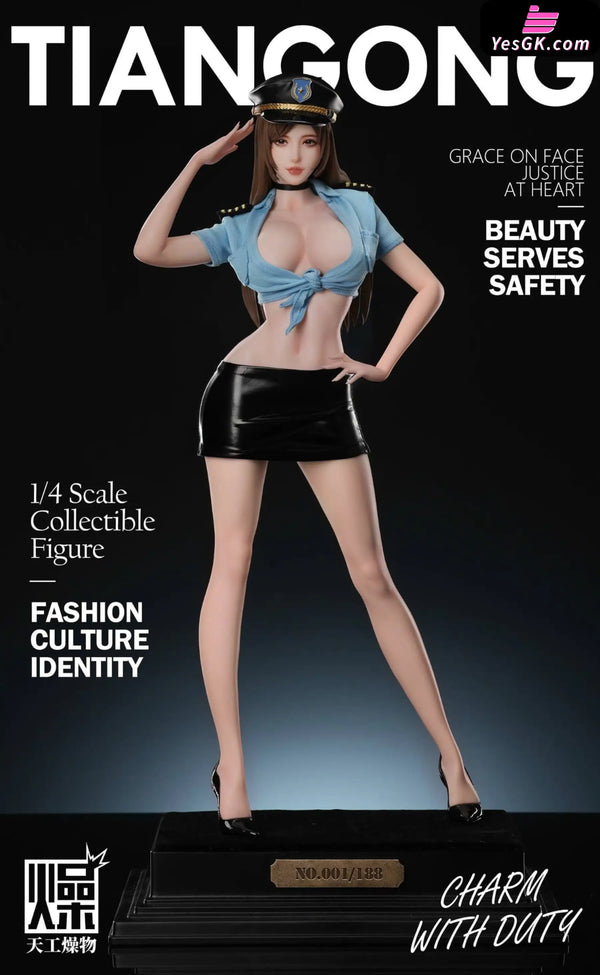 Original Policewoman 2.0 1/4 Statue (Licensed) - TGZW Studio [Pre-Order Closed] - Original Design