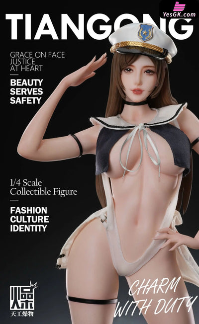 Original Policewoman 2.0 1/4 Statue (Licensed) - TGZW Studio [Pre-Order Closed] - Full Payment / Main Body + DLC 1