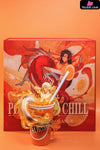Original Poseidon’s Chill-Red & Blue & Orange Resin Statue - WeArtDoing Studio [In-Stock] Original Design