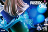 Original Poseidon’s Chill-Red & Blue Orange Resin Statue - Weartdoing Studio [Pre-Order] Design