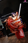 Original Poseidon’s Chill-Red & Blue & Orange Resin Statue - WeArtDoing Studio [In-Stock] Original Design