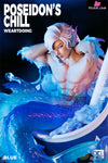 Original Poseidon’s Chill-Red & Blue Orange Resin Statue - Weartdoing Studio [Pre-Order] Deposit