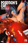 Original Poseidon’s Chill-Red & Blue Orange Resin Statue - Weartdoing Studio [Pre-Order] Design