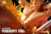 Original Poseidon’s Chill-Red & Blue Orange Resin Statue - Weartdoing Studio [Pre-Order] Design