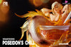 Original Poseidon’s Chill-Red & Blue Orange Resin Statue - Weartdoing Studio [Pre-Order] Design