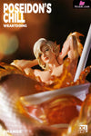 Original Poseidon’s Chill-Red & Blue Orange Resin Statue - Weartdoing Studio [Pre-Order] Design