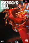 Original Poseidon’s Chill-Red & Blue Orange Resin Statue - Weartdoing Studio [Pre-Order] Design