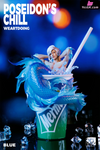 Original Poseidon’s Chill-Red & Blue Orange Resin Statue - Weartdoing Studio [Pre-Order] Design