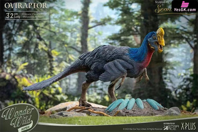 Original Prehistoric Animal Series Oviraptor Statue - Bearpanda Studio [Pre - Order] Design