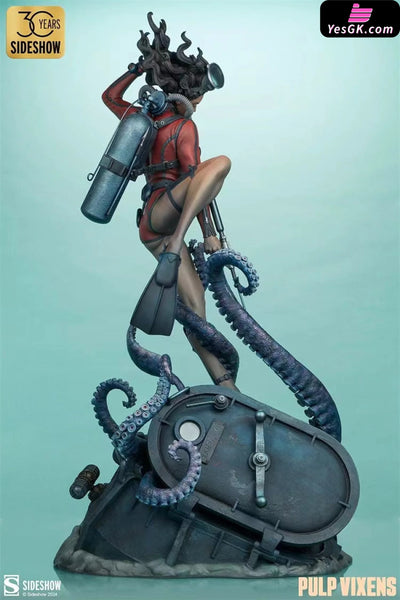 Original Pulp Vixens#2 Deep Down Statue - Sideshow Studio [Pre - Order] Design
