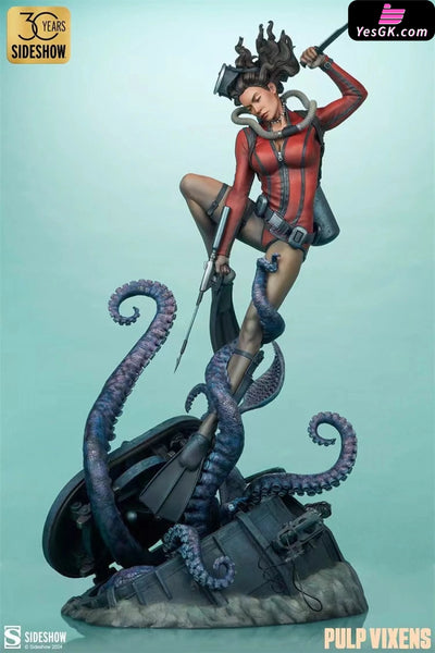 Original Pulp Vixens#2 Deep Down Statue - Sideshow Studio [Pre - Order] Design