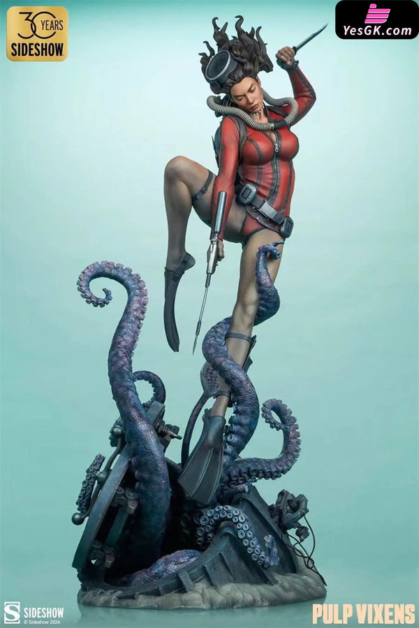 Original Pulp Vixens#2 Deep Down Statue - Sideshow Studio [Pre - Order] Design