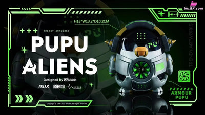 Original PUPU Art Toys - Light Year Studio [In-Stock] - Full Payment / Iron Armor PUPU - Original Design