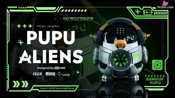 Original PUPU Art Toys - Light Year Studio [In-Stock] - Full Payment / Iron Armor PUPU - Original Design