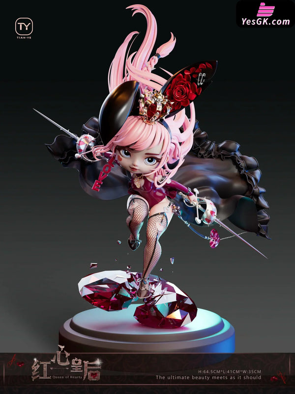 Original Q Version Queen of Hearts Tang Qiu Qiu WCF Statue - Tian Ye Studio [In-Stock] - Full Payment - Original Design
