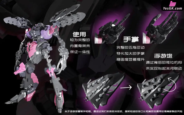 Original Queen’s Car Q-beley (Licensed) GUNPLA Action Figure - YIYA-G Studio [Pre-Order] Deposit / Deluxe Version
